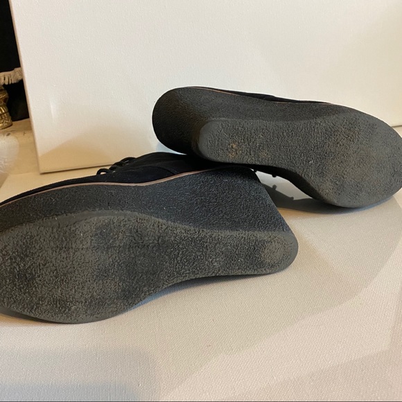 Urban Outfitter Black Suede Wedges - Picture 12 of 13